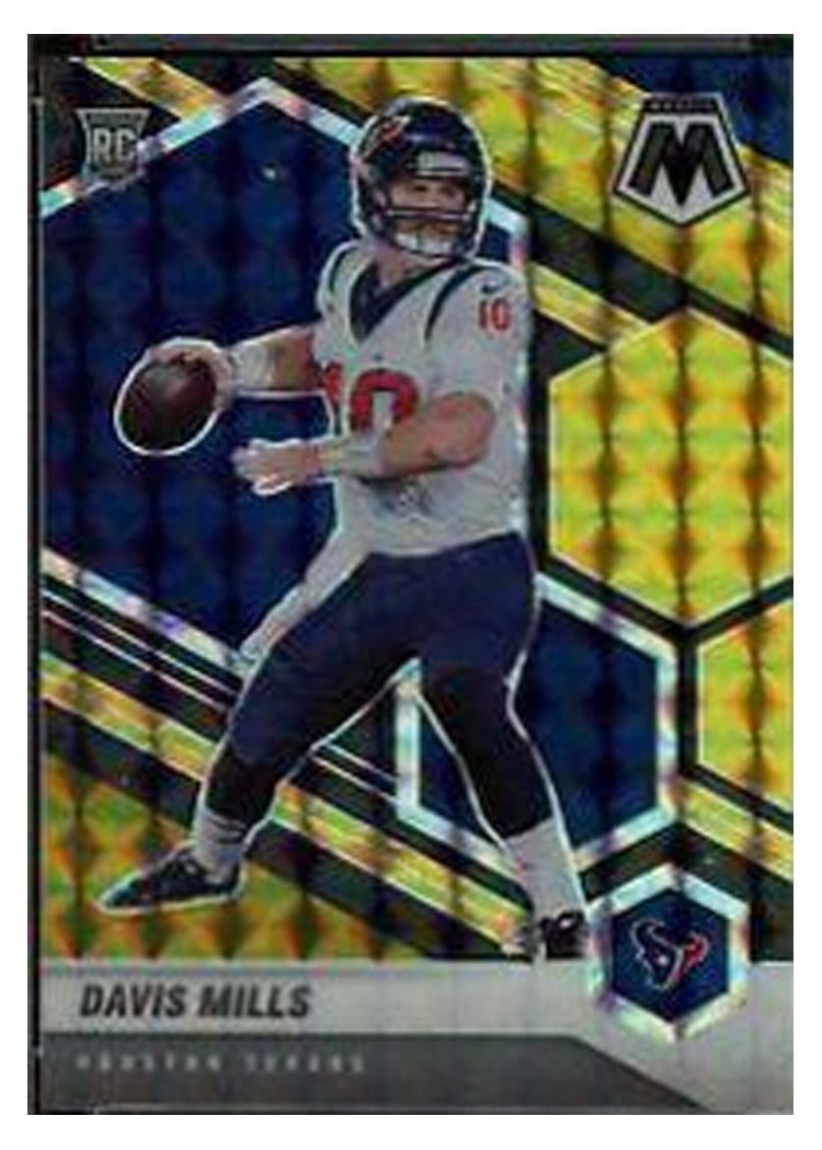 2021 Panini Mosaic Base Set Davis Mills #322 card