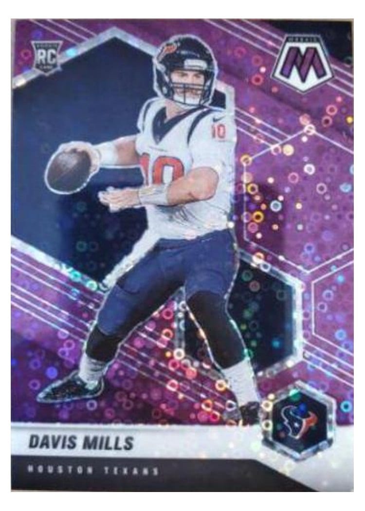 2021 Panini Mosaic Base Set Davis Mills #322 card