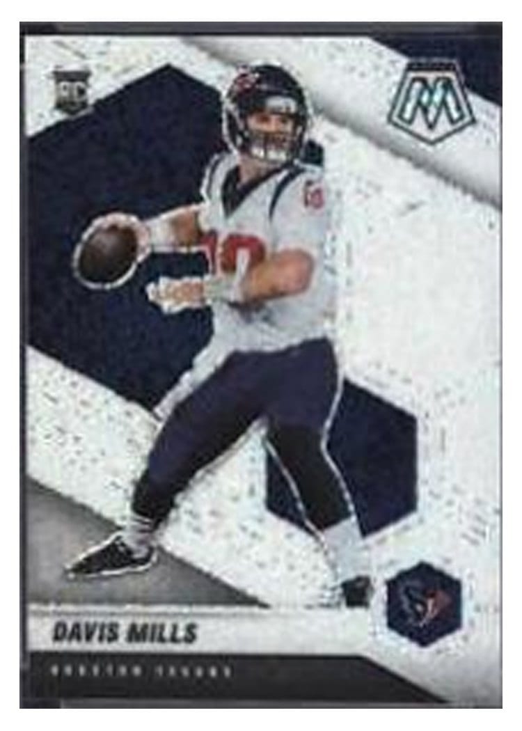 2021 Panini Mosaic Base Set Davis Mills #322 card