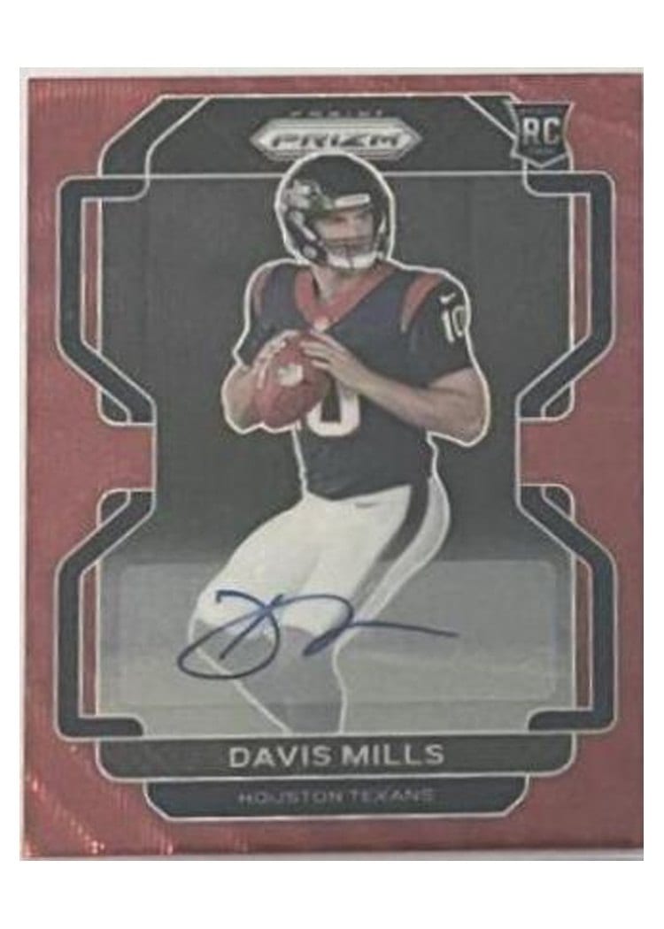 2021 Panini Prizm Base Set Davis Mills #352 card