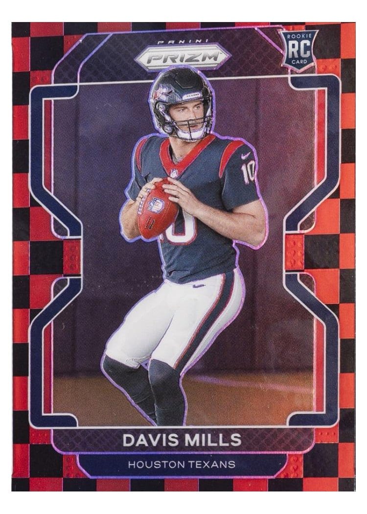 2021 Panini Prizm Base Set Davis Mills #352 card