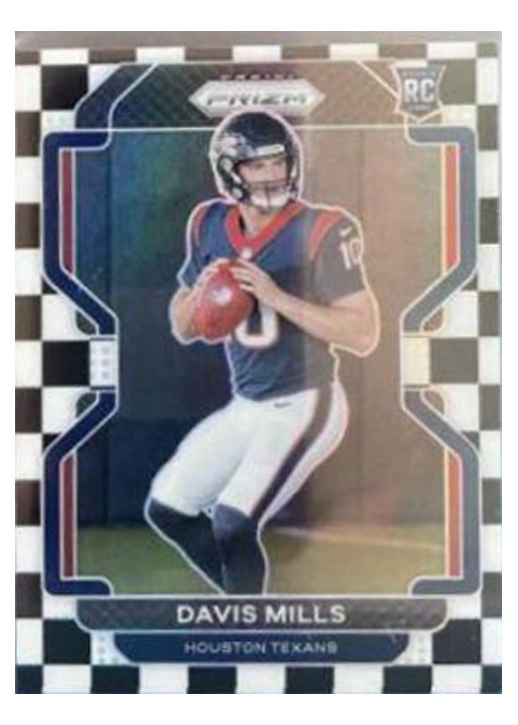2021 Panini Prizm Base Set Davis Mills #352 card