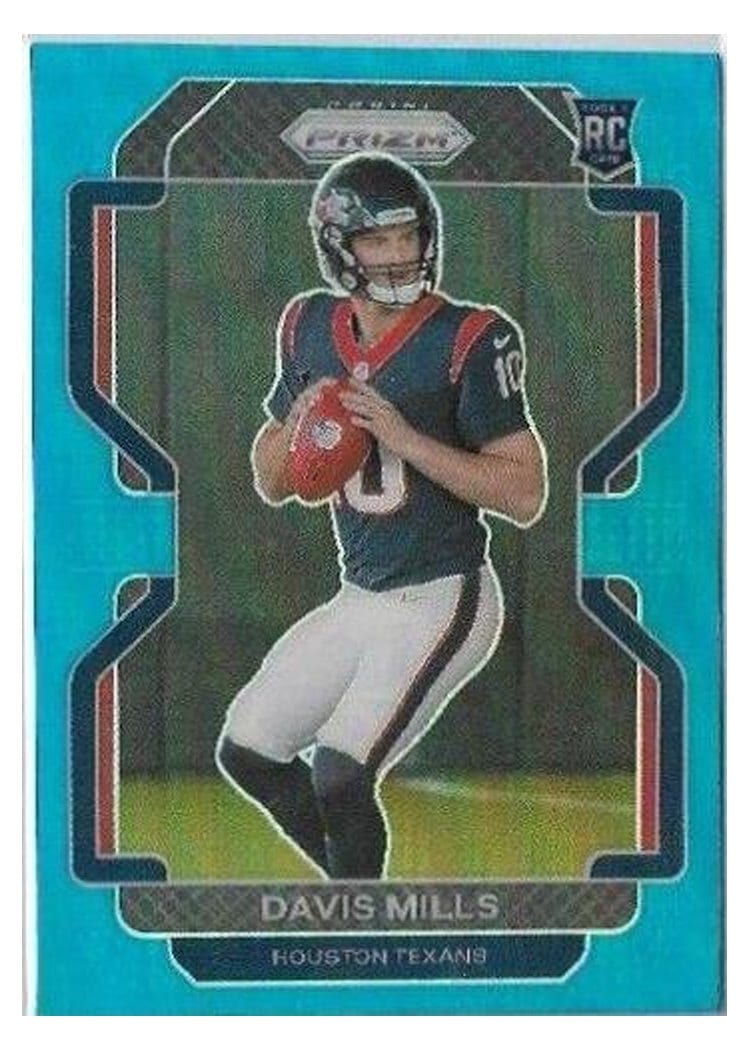 2021 Panini Prizm Base Set Davis Mills #352 card