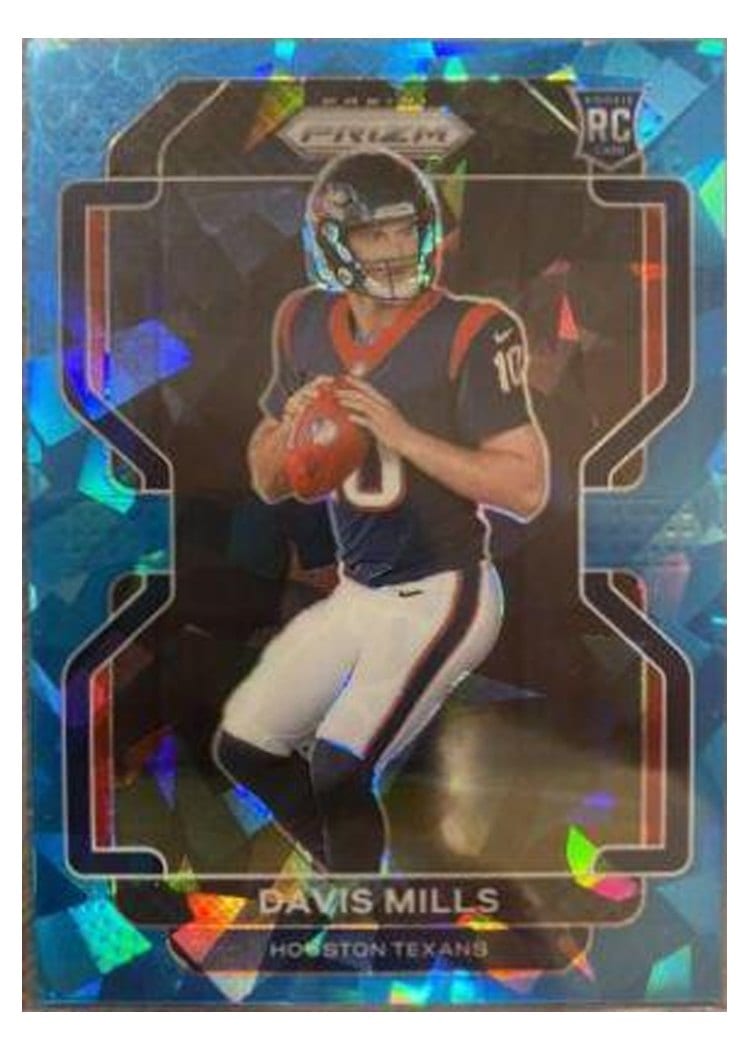 2021 Panini Prizm Base Set Davis Mills #352 card