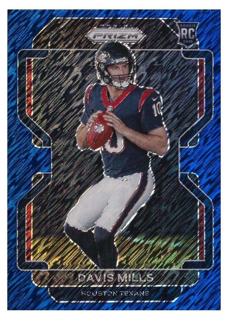 2021 Panini Prizm Base Set Davis Mills #352 card