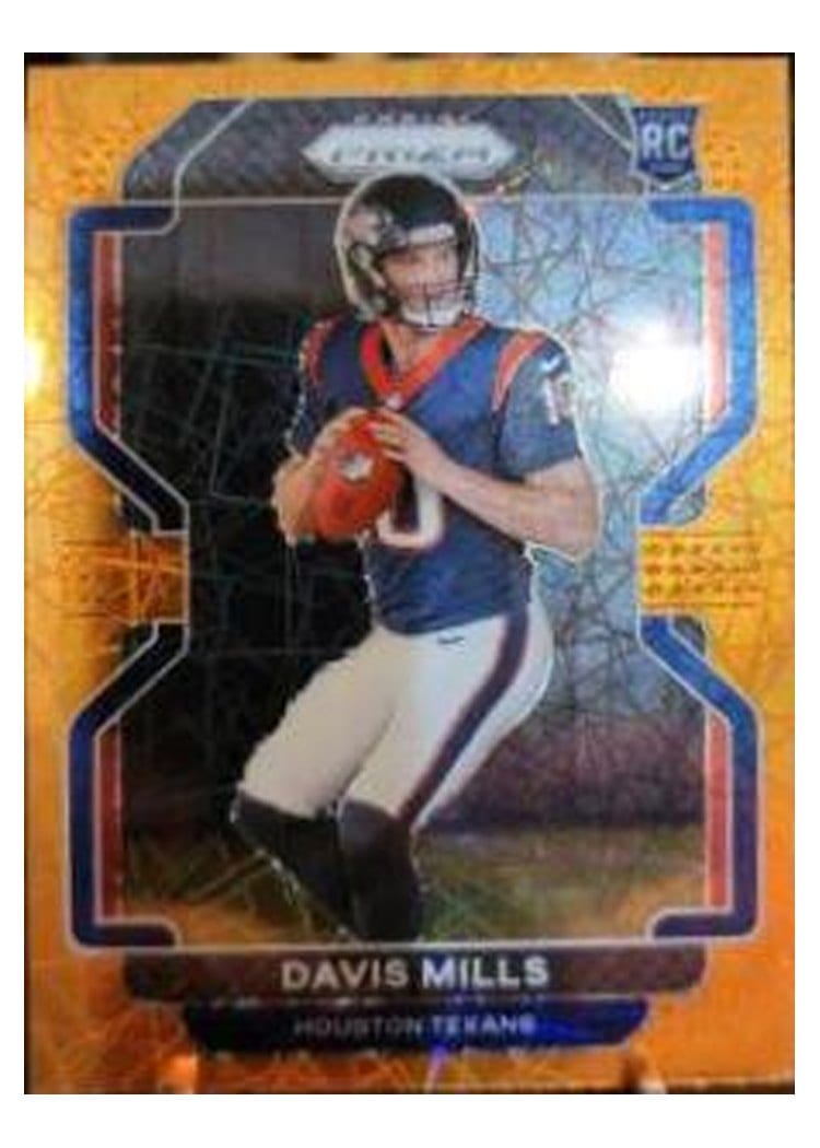 2021 Panini Prizm Base Set Davis Mills #352 card