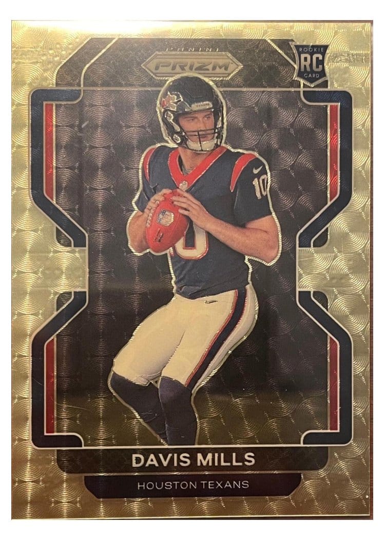 2021 Panini Prizm Base Set Davis Mills #352 card