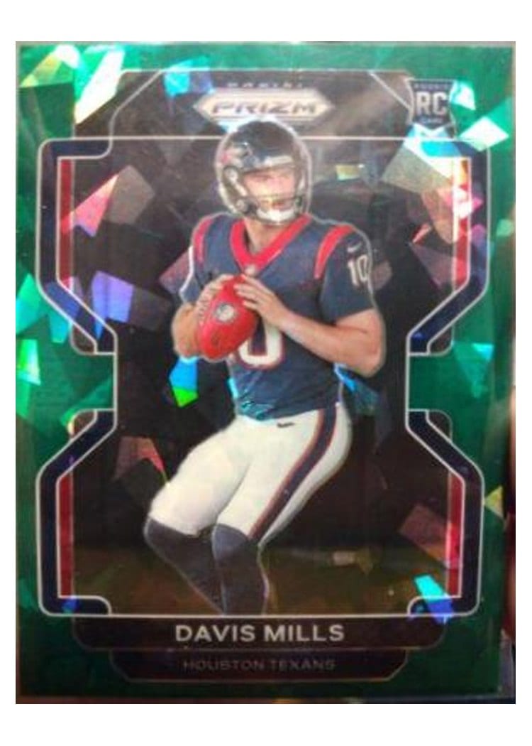2021 Panini Prizm Base Set Davis Mills #352 card