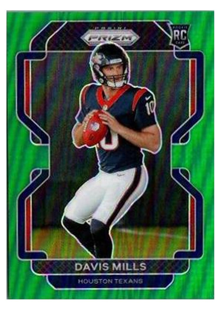 2021 Panini Prizm Base Set Davis Mills #352 card