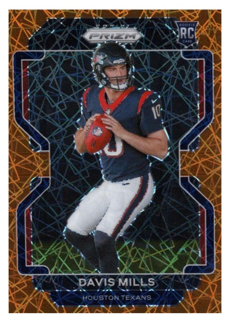 2021 Panini Prizm Base Set Davis Mills #352 card
