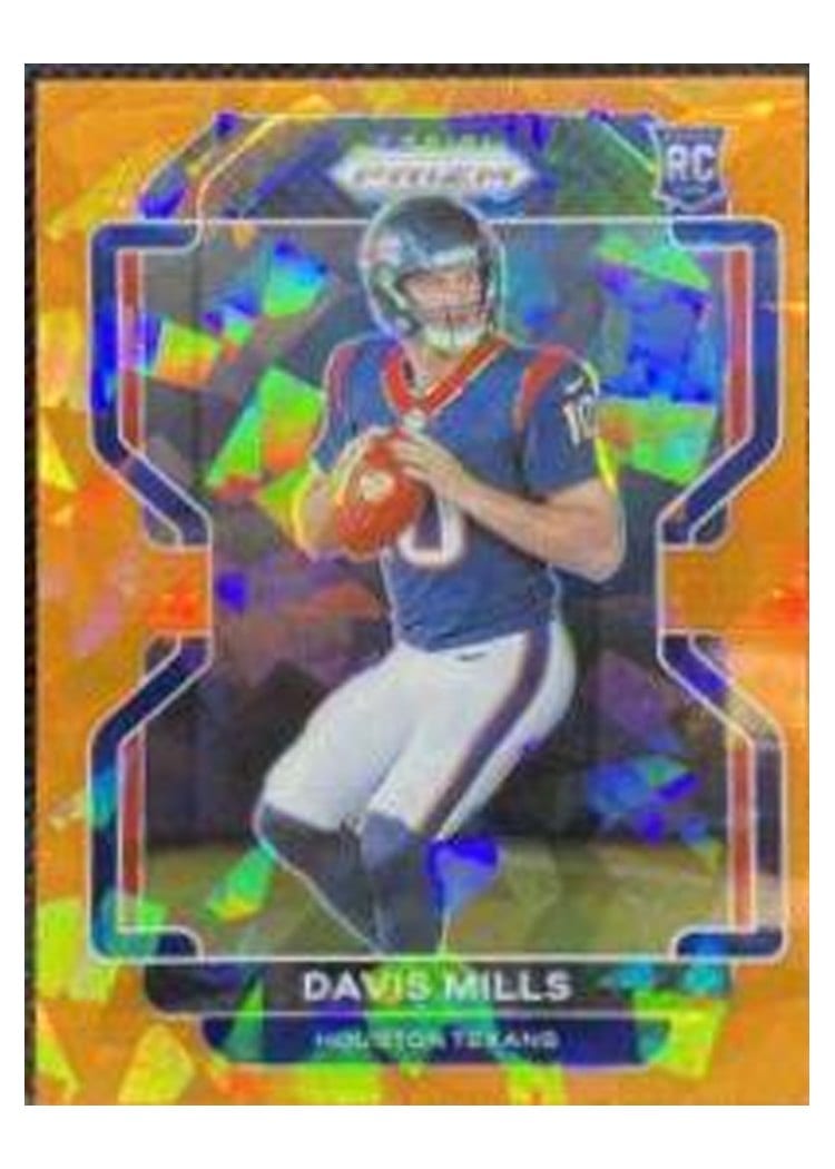 2021 Panini Prizm Base Set Davis Mills #352 card
