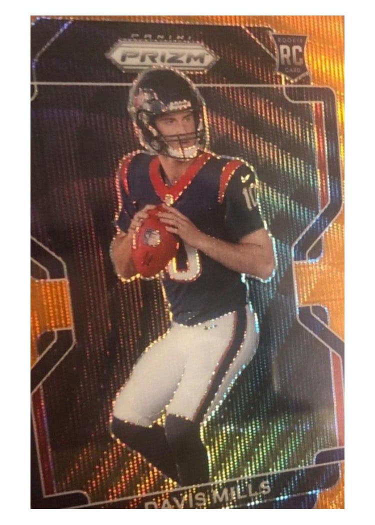 2021 Panini Prizm Base Set Davis Mills #352 card