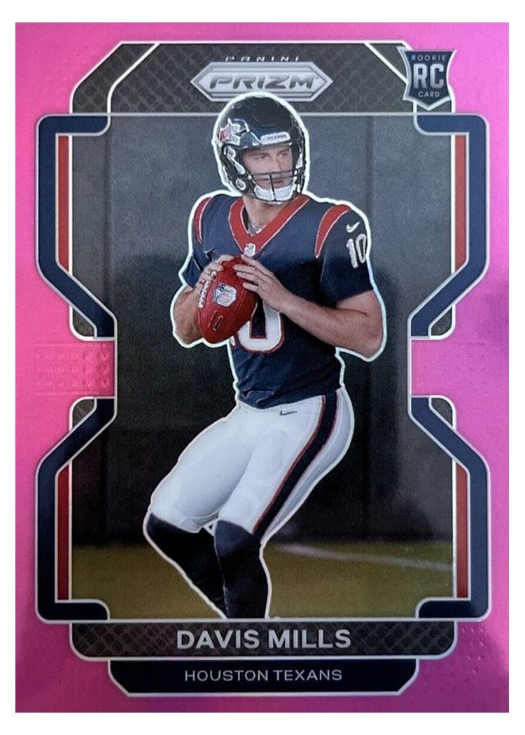 2021 Panini Prizm Base Set Davis Mills #352 card