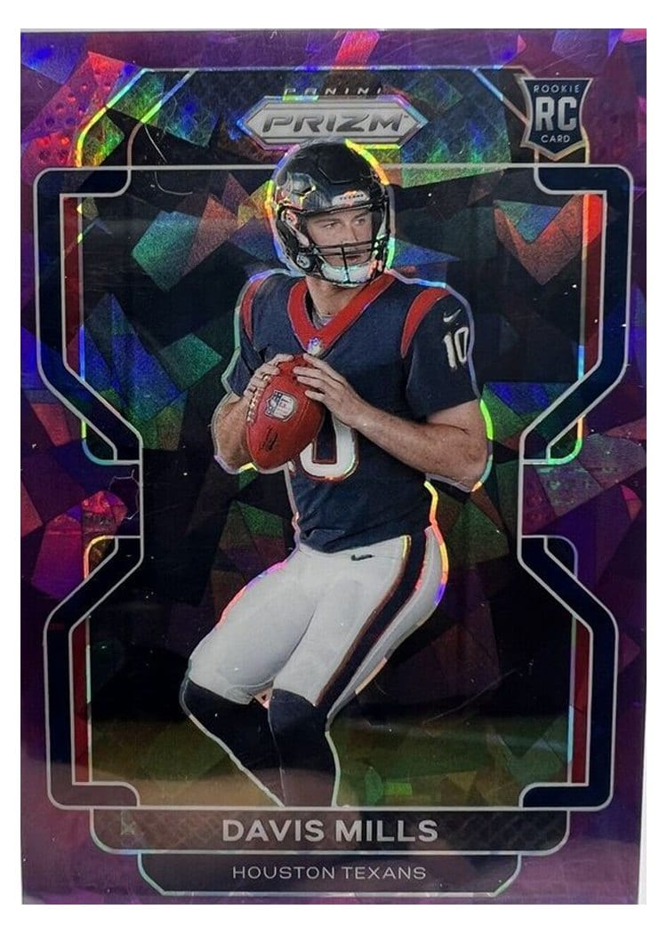2021 Panini Prizm Base Set Davis Mills #352 card