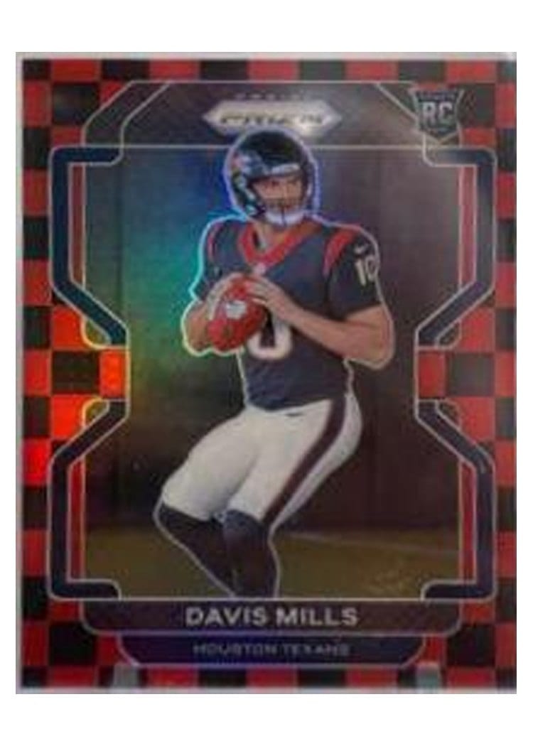 2021 Panini Prizm Base Set Davis Mills #352 card