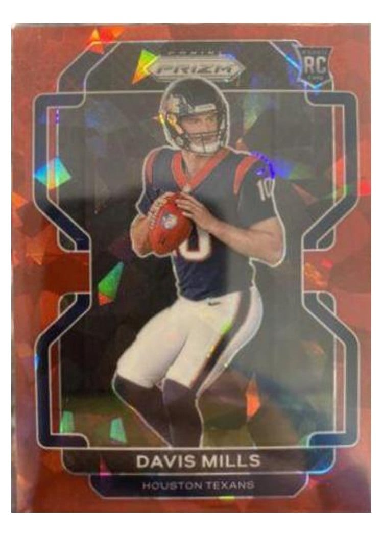 2021 Panini Prizm Base Set Davis Mills #352 card