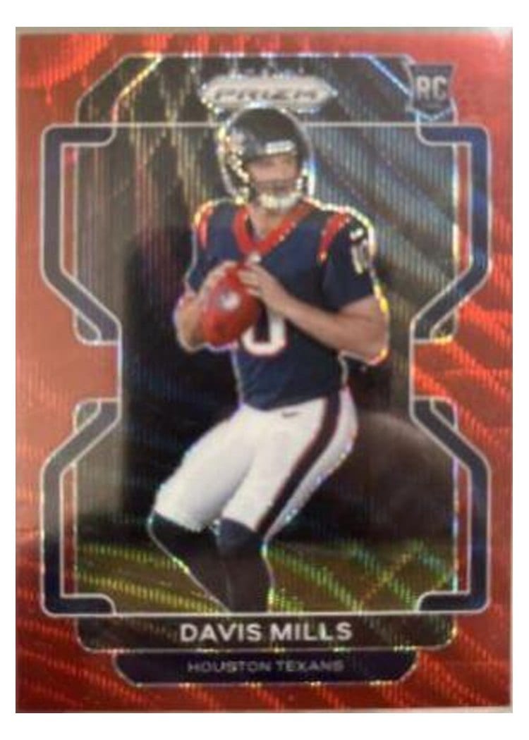 2021 Panini Prizm Base Set Davis Mills #352 card