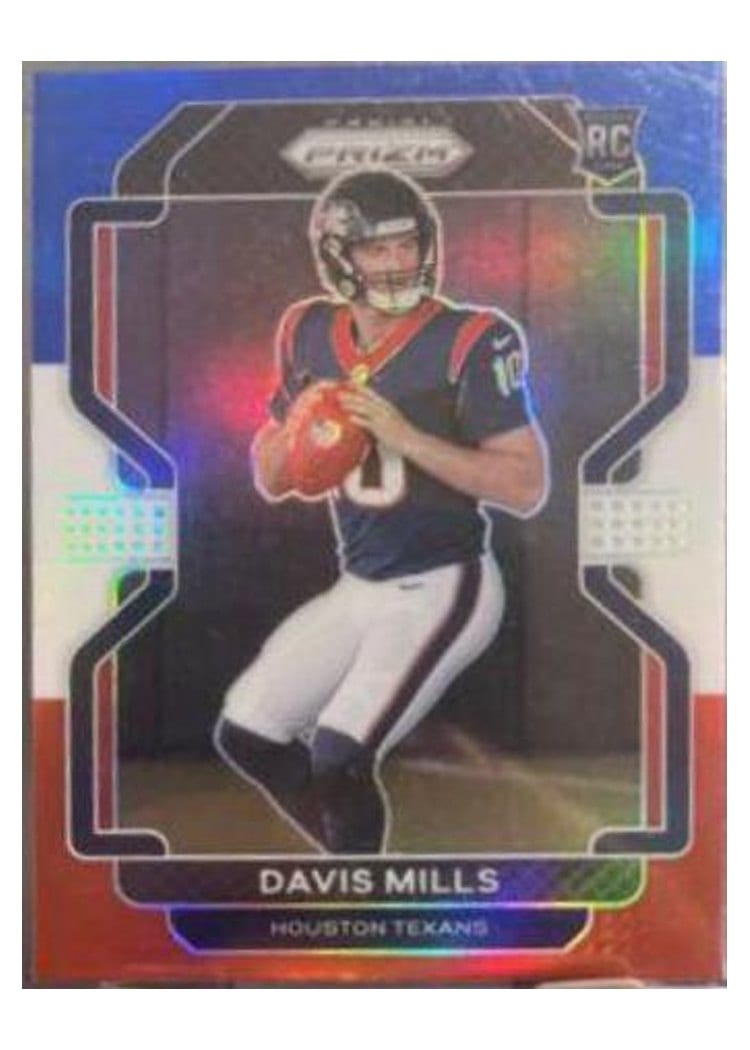 2021 Panini Prizm Base Set Davis Mills #352 card