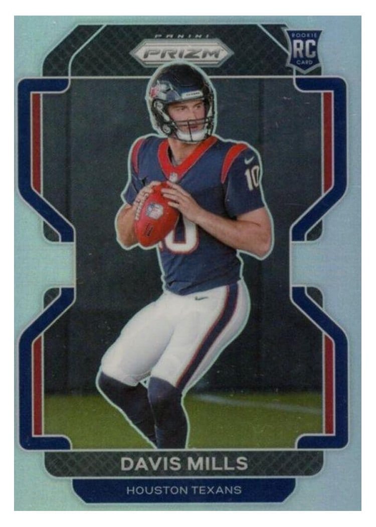 2021 Panini Prizm Base Set Davis Mills #352 card