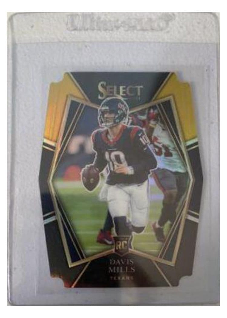 2021 Panini Select Base Set Davis Mills #165 card