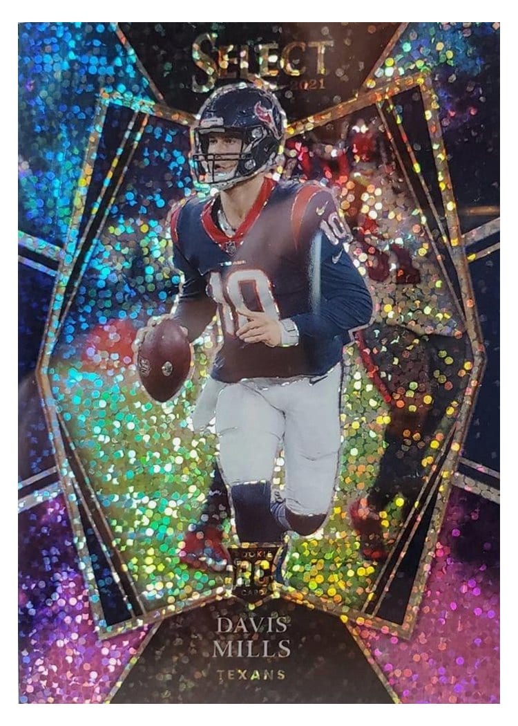 2021 Panini Select Base Set Davis Mills #165 card