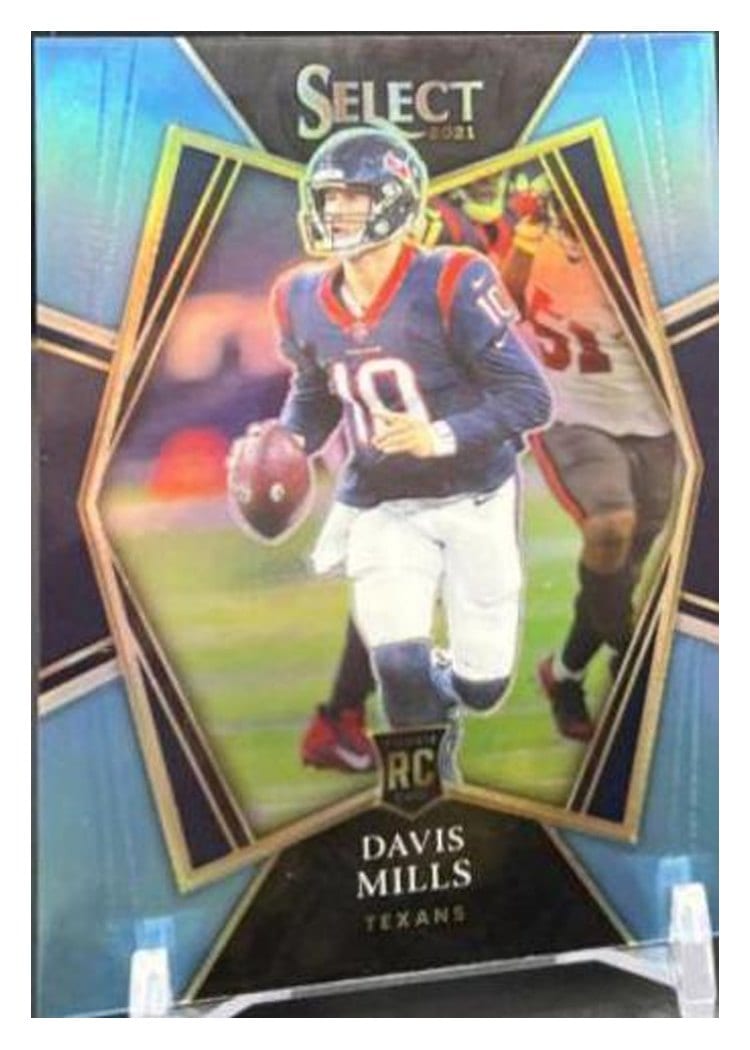2021 Panini Select Base Set Davis Mills #165 card