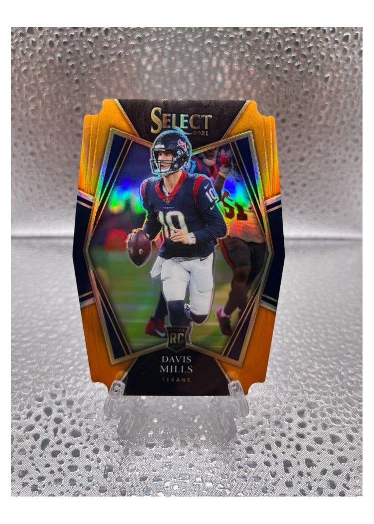 2021 Panini Select Base Set Davis Mills #165 card