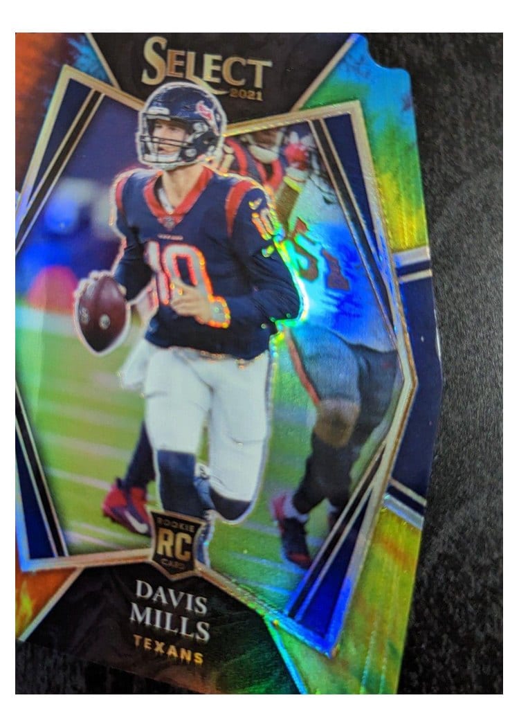 2021 Panini Select Base Set Davis Mills #165 card