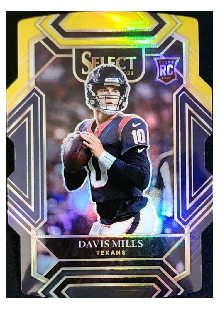 2021 Panini Select Base Set Davis Mills #265 card