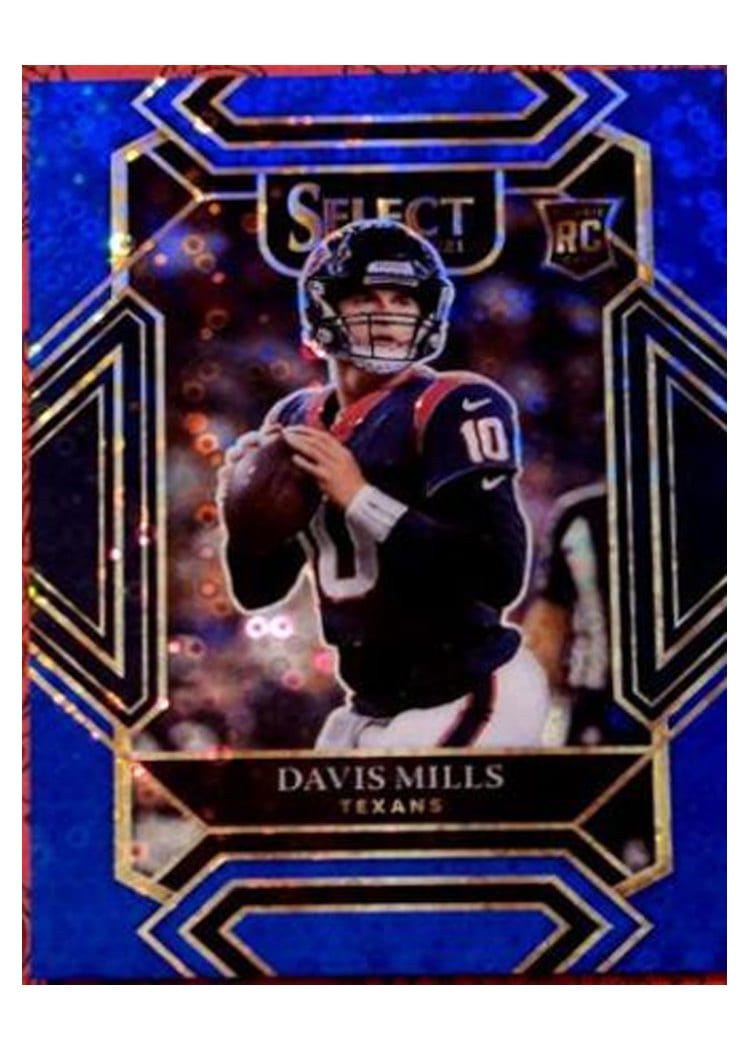 2021 Panini Select Base Set Davis Mills #265 card