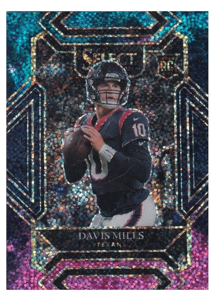 2021 Panini Select Base Set Davis Mills #265 card