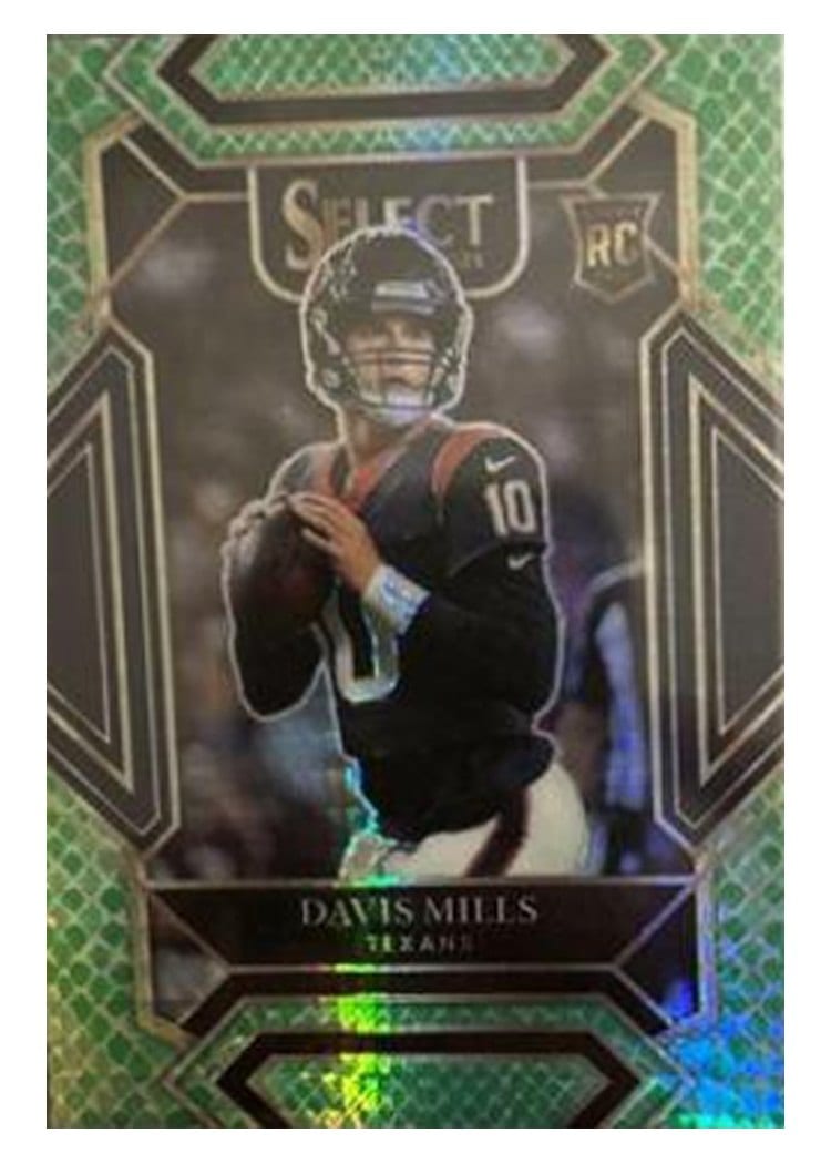 2021 Panini Select Base Set Davis Mills #265 card