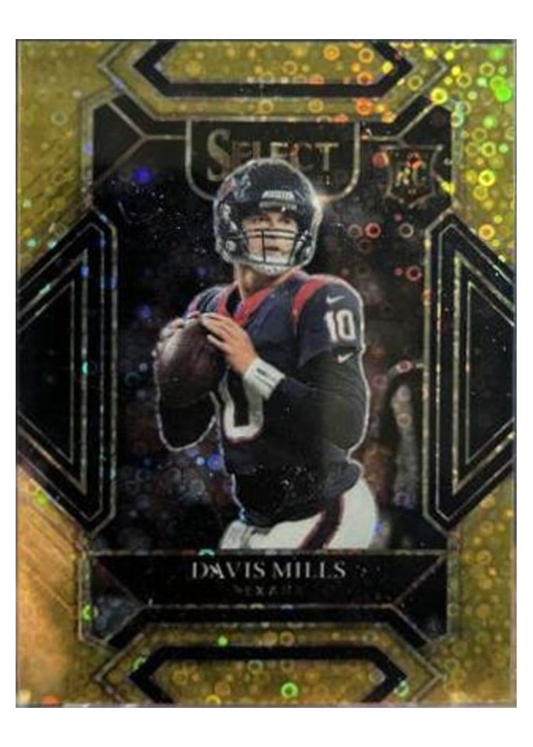2021 Panini Select Base Set Davis Mills #265 card