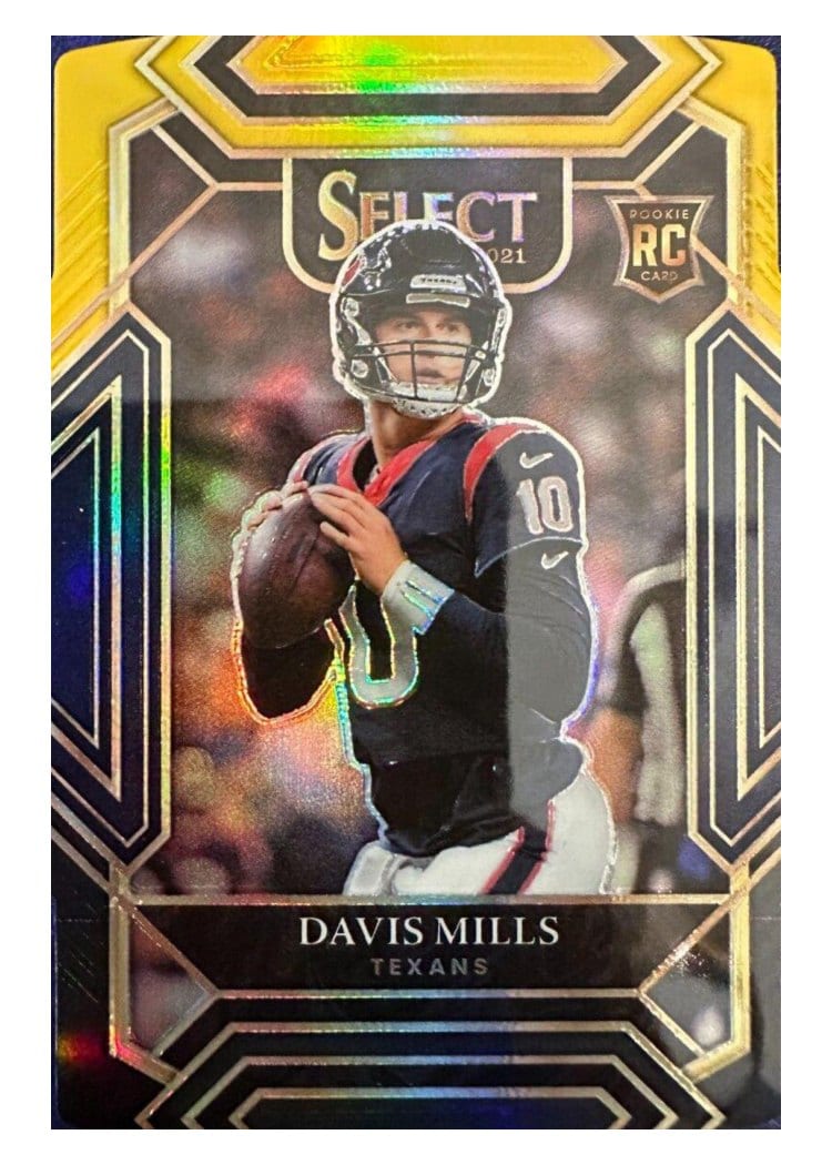 2021 Panini Select Base Set Davis Mills #265 card