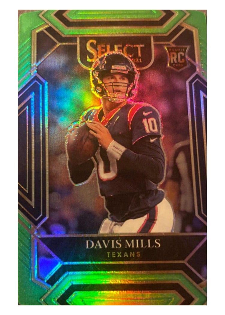 2021 Panini Select Base Set Davis Mills #265 card