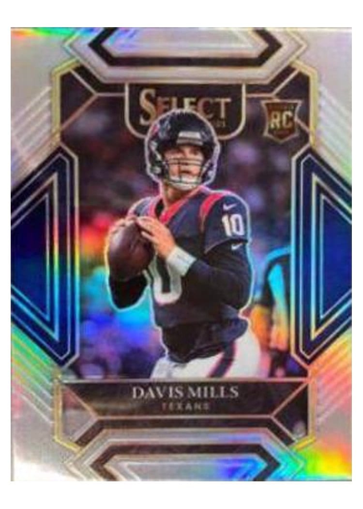 2021 Panini Select Base Set Davis Mills #265 card
