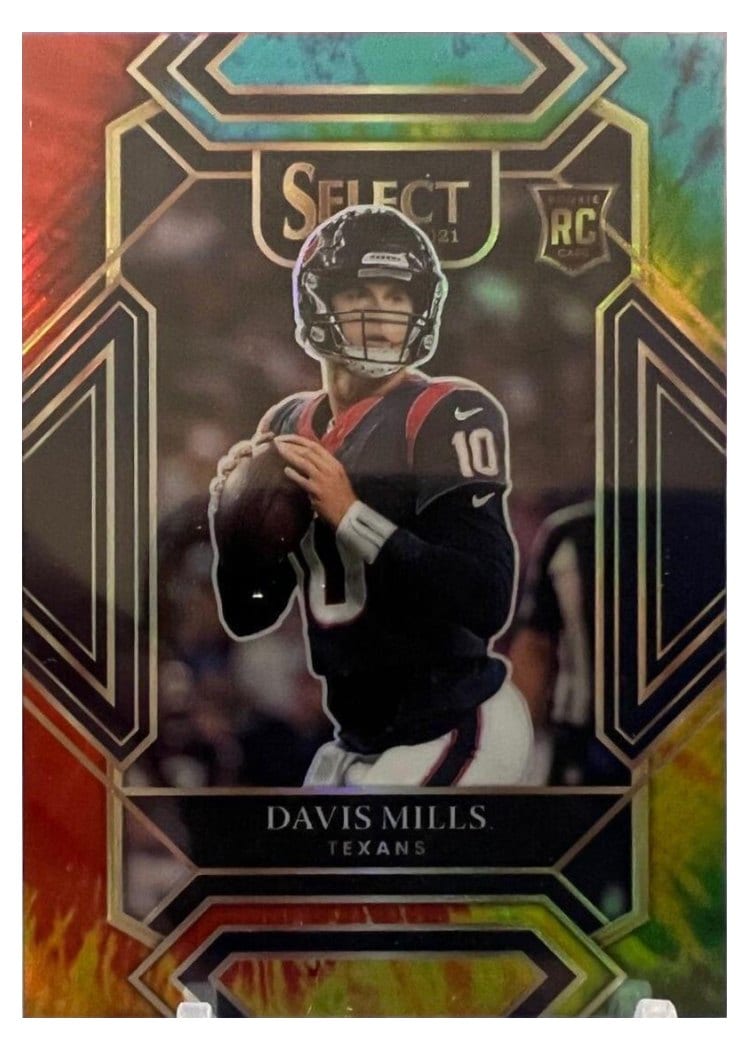 2021 Panini Select Base Set Davis Mills #265 card