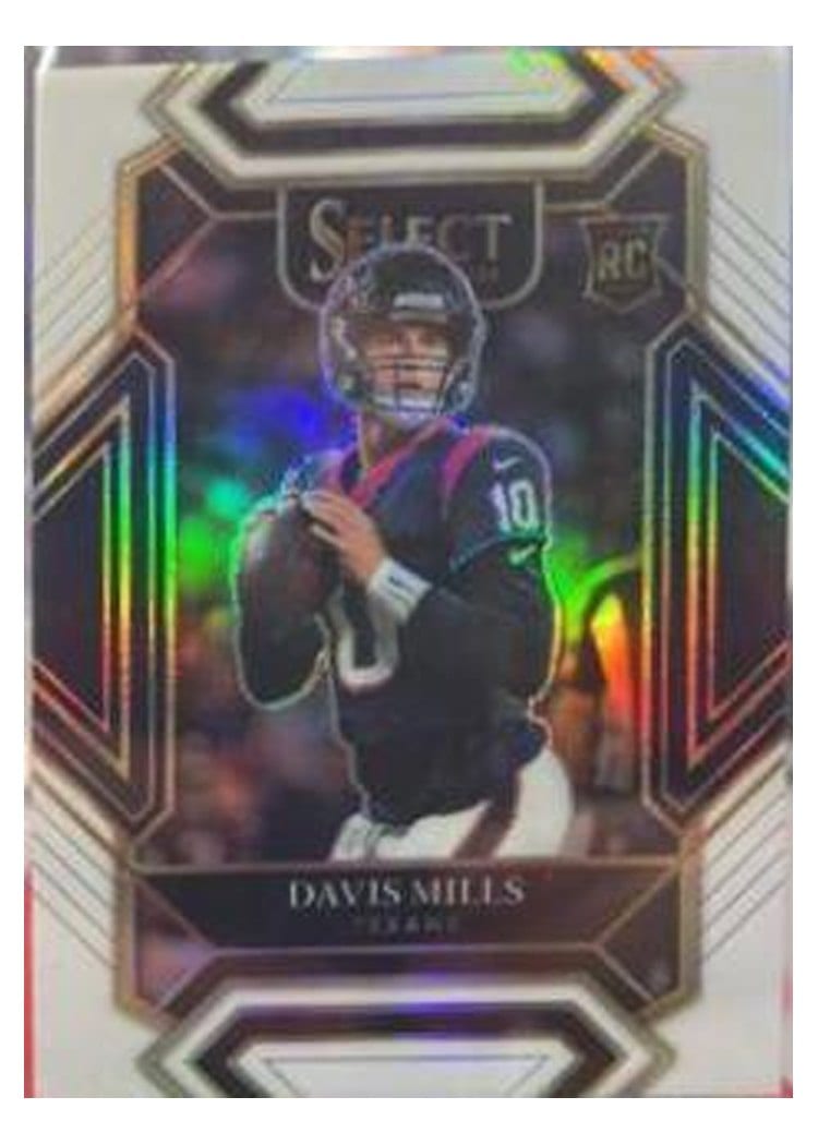 2021 Panini Select Base Set Davis Mills #265 card