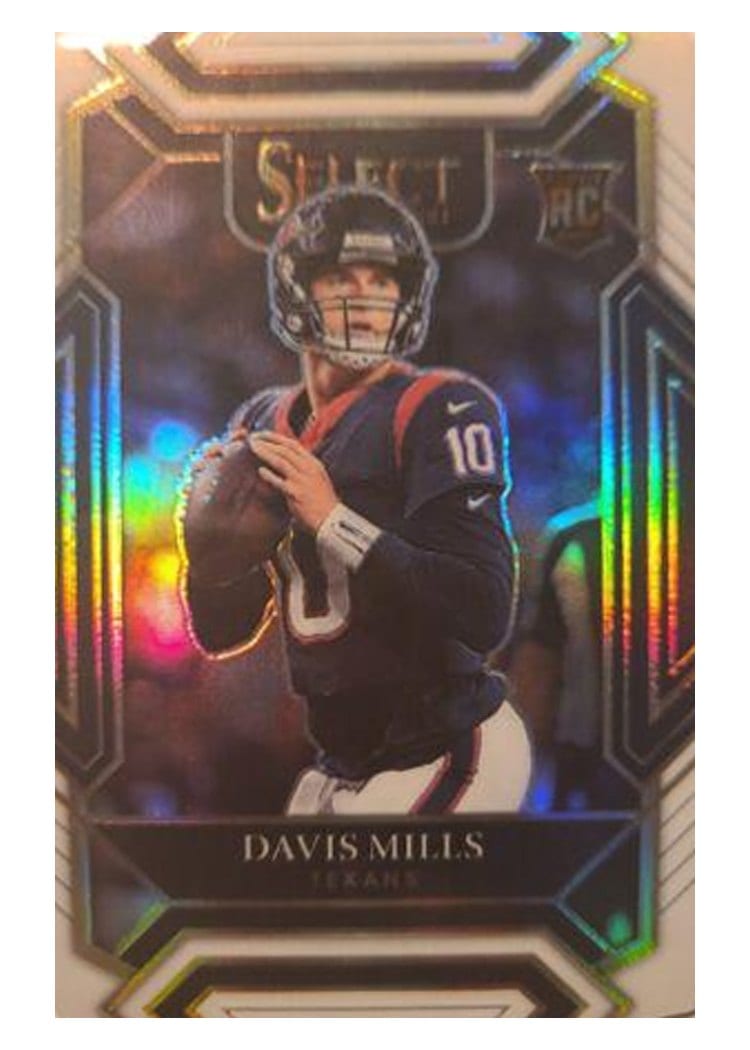 2021 Panini Select Base Set Davis Mills #265 card