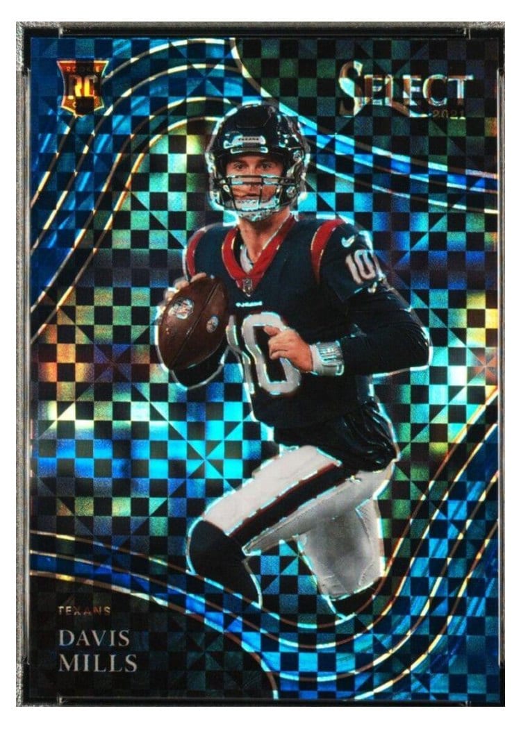 2021 Panini Select Base Set Davis Mills #365 card