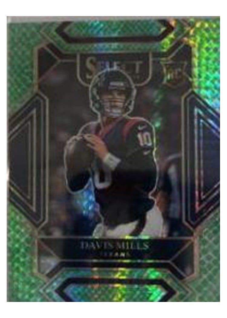 2021 Panini Select Base Set Davis Mills #365 card