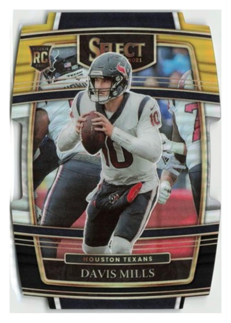 2021 Panini Select Base Set Davis Mills #65 card