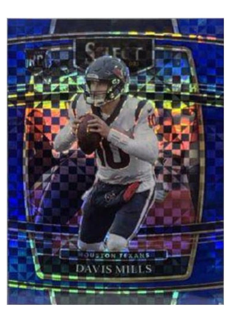 2021 Panini Select Base Set Davis Mills #65 card