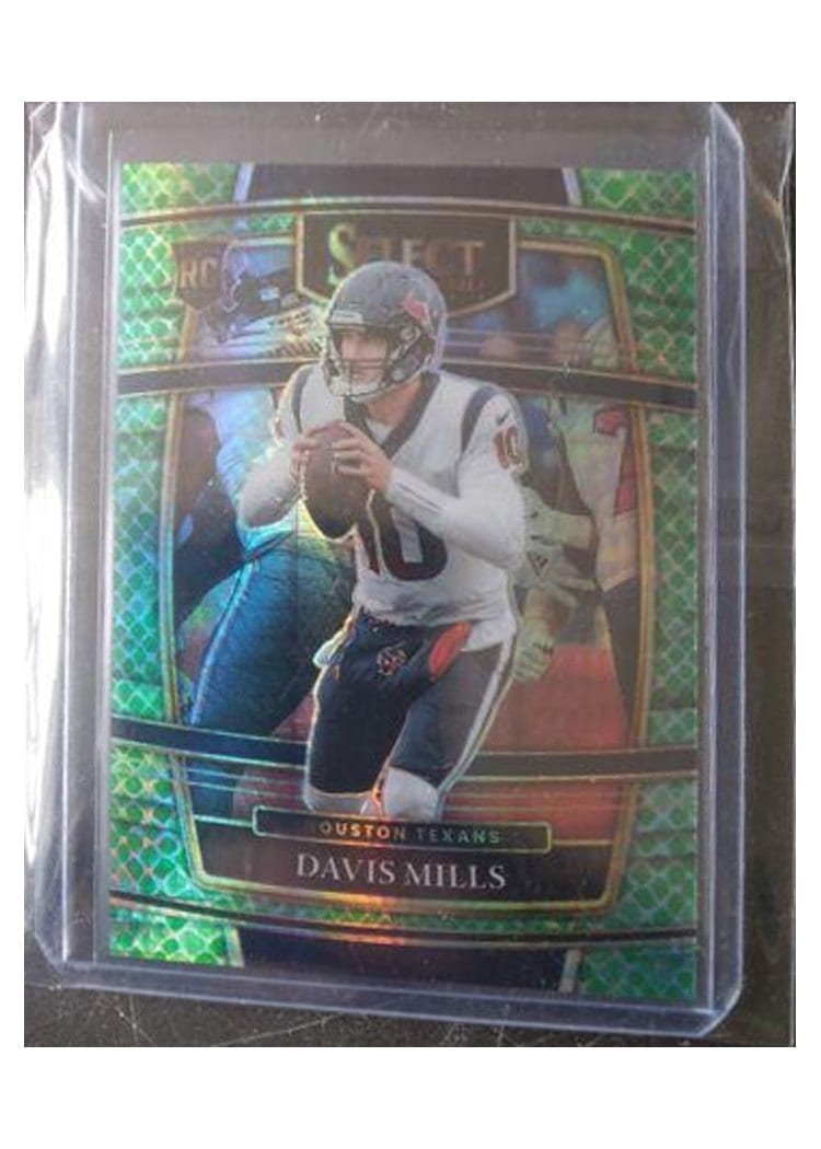 2021 Panini Select Base Set Davis Mills #65 card
