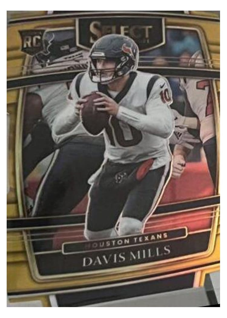 2021 Panini Select Base Set Davis Mills #65 card