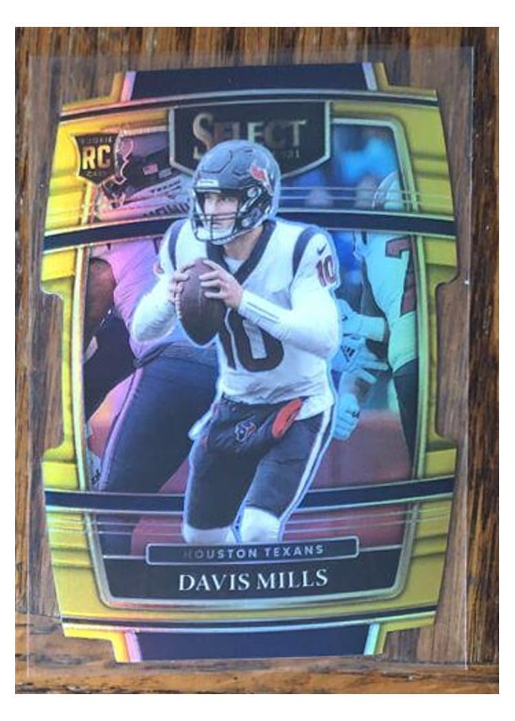 2021 Panini Select Base Set Davis Mills #65 card