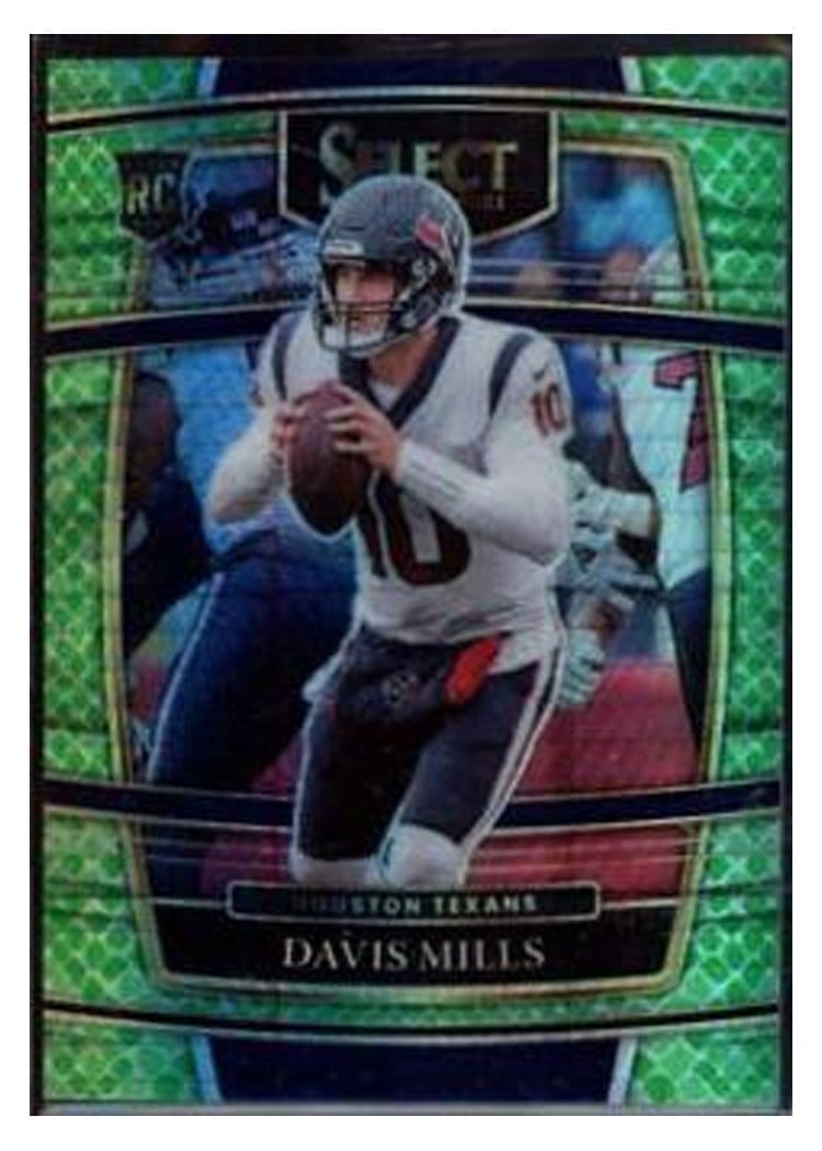 2021 Panini Select Base Set Davis Mills #65 card