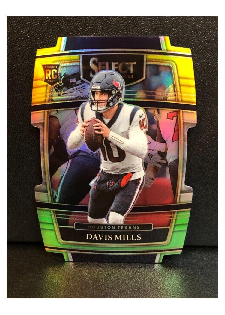 2021 Panini Select Base Set Davis Mills #65 card