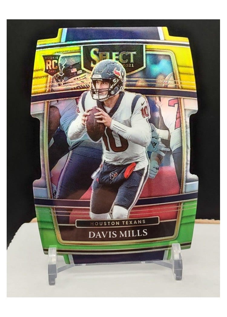 2021 Panini Select Base Set Davis Mills #65 card