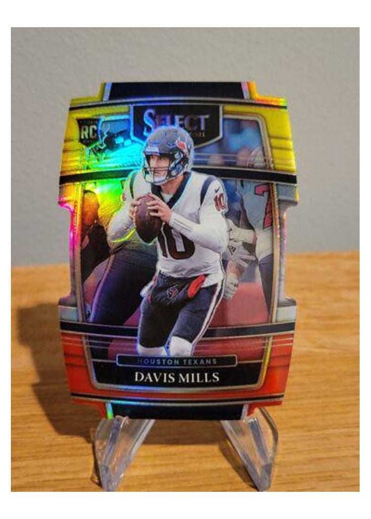 2021 Panini Select Base Set Davis Mills #65 card